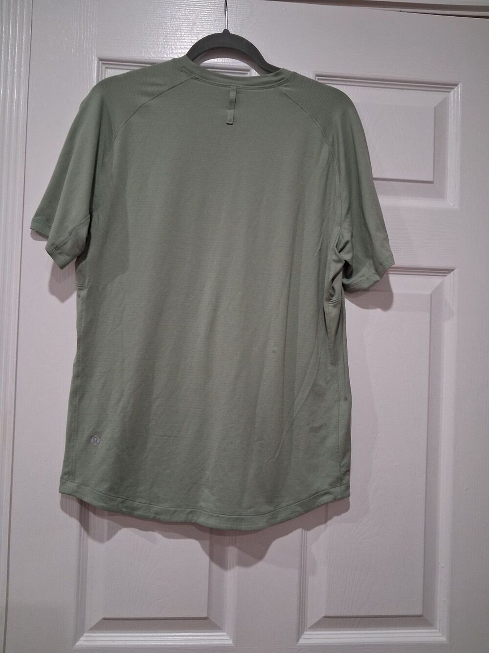 Lululemon Shirt Mens Large Green Short Sleeve Better Every Day Top Performance